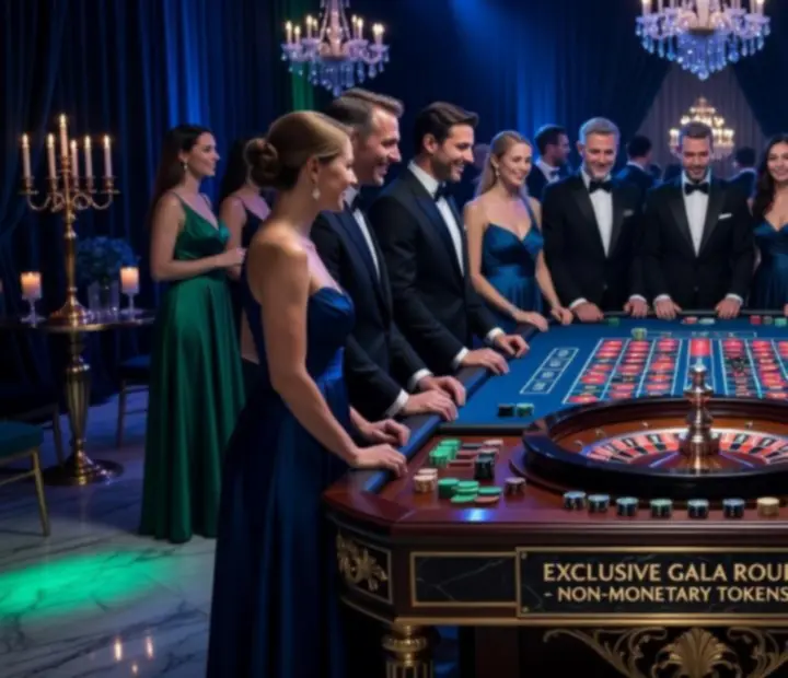 Ruletka eventowa podczas eleganckiej gali