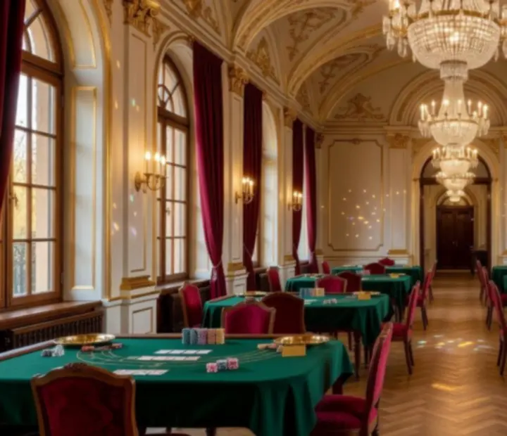 Zabytkowa sala bankietowa w aranżacji eventowej